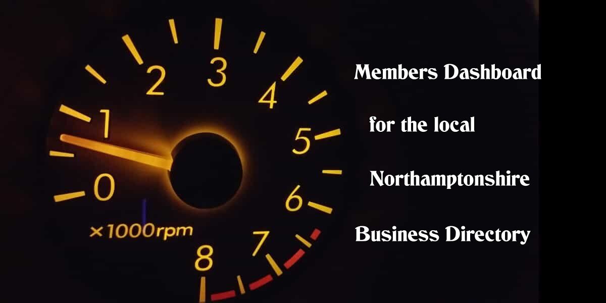 Northamptonshire Business Directory, members dashbord